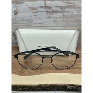 Michael Kors Barts 3024 1202 52 17 135 Black Eyeglasses New With Case